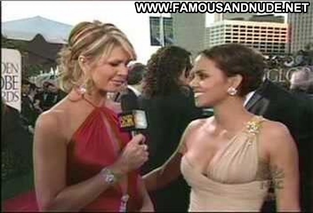 Halle Berry Golden Globes Arrivals Special Nice Famous Celebrity Nude