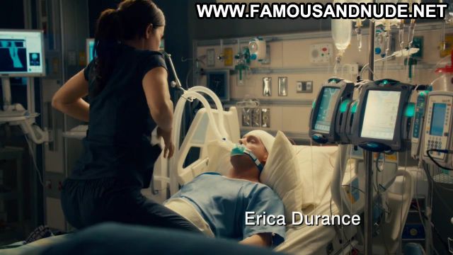 Erica Durance Saving Hope Nurse Uniform Fetish Showing Tits