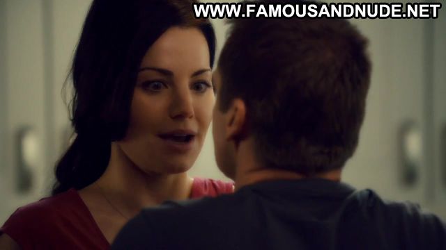 Erica Durance Saving Hope Kitchen Showing Tits Celebrity Hot