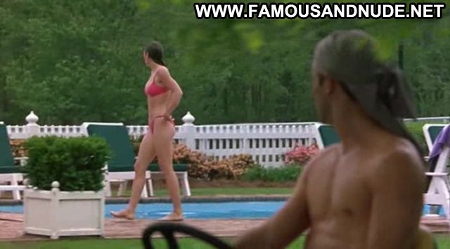 Jessica Biel Summer Rules Pool Bikini Showing Tits Actress