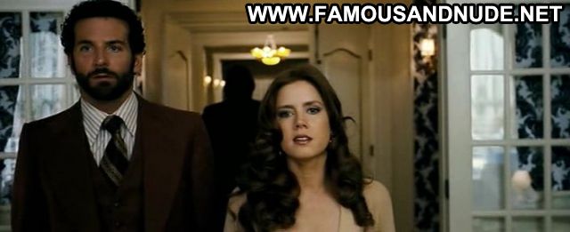 Amy Adams American Hustle Brown Hair Skirt Showing Tits Cute