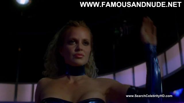 Kristin Bauer Dancing At The Blue Iguana Leather Topless Hot