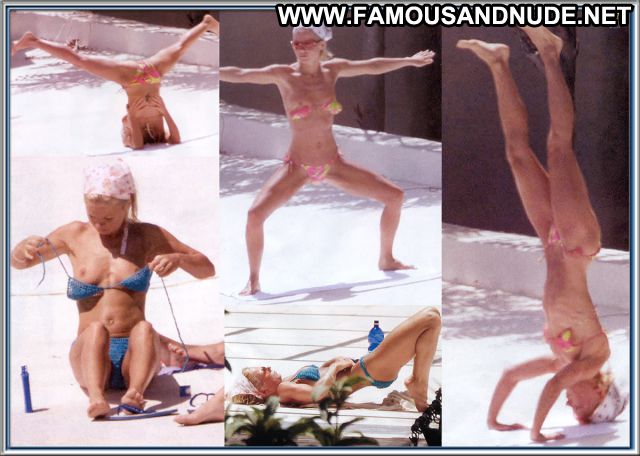 Geri Halliwell Nude Sexy Scene British Singer Bikini Blonde
