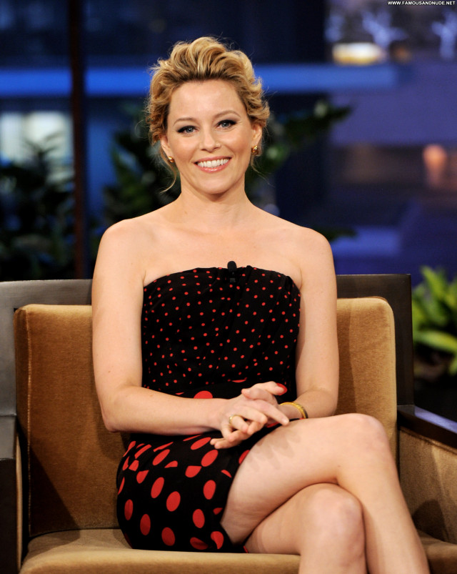 Elizabeth Banks The Tonight Show With Jay Leno High Resolution Babe