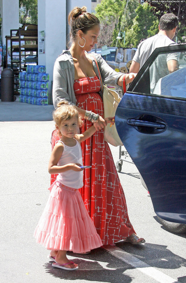 Jessica Alba West Hollywood Celebrity Beautiful Daughter High