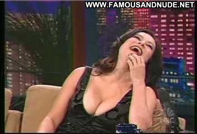 Jennifer Tilly The Tonight Show With Jay Leno Cleavage Big Tits Black