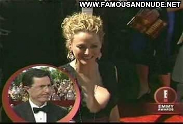 Virginia Madsen E Emmy Preshow Cleavage Black Big Tits Breasts
