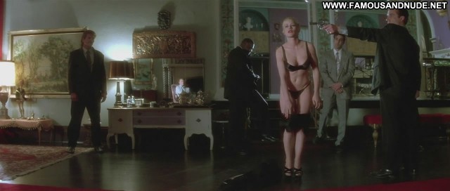 Patricia Arquette Lost Highway Black Bra Stripping Big Tits Breasts