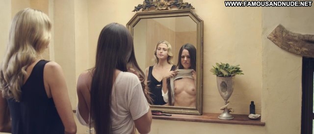 Sarah Butler The Stranger Within  Bathroom Nipples Celebrity Breasts