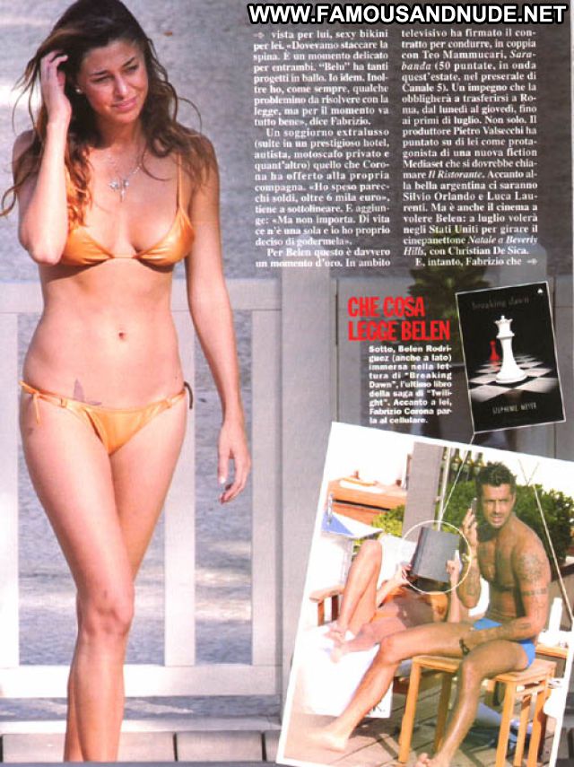 Belen Rodriguez Famous Ass Celebrity Hot Babe Cute Posing Hot Posing