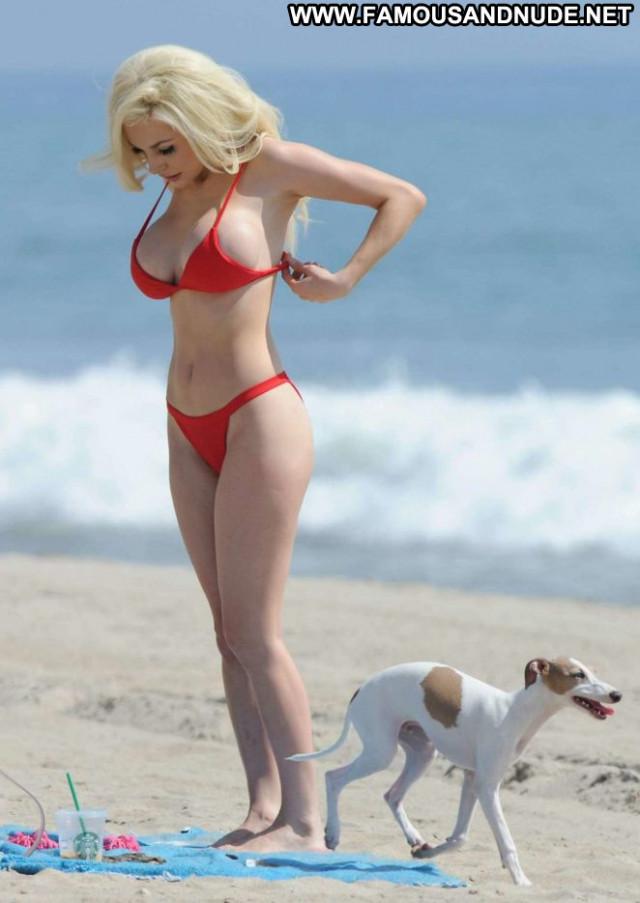 Courtney Stodden Los Angeles Babe Posing Hot Beautiful Beach