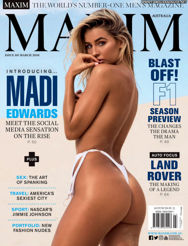 Madison Edwards Maxim Magazine Ass Babe Sex Beautiful Model Posing