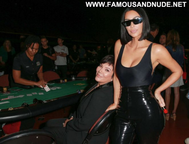 Kim Kardashian If Only  Celebrity Paparazzi Babe Posing Hot Poker