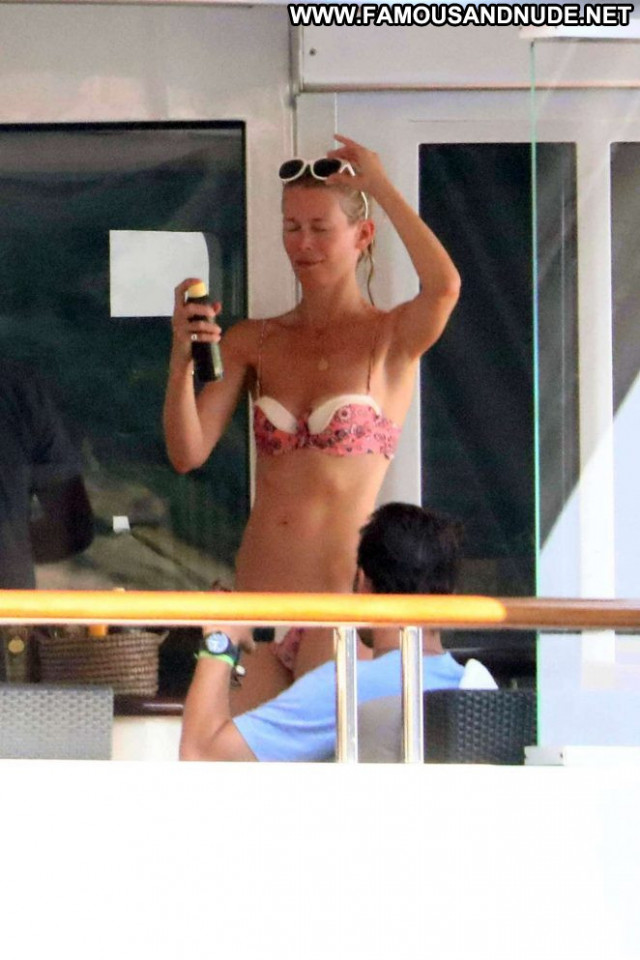 Claudia Schiffer No Source Babe Posing Hot Yacht Paparazzi Beautiful
