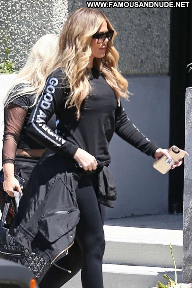 Khloe Kardashian No Source Paparazzi Beautiful Celebrity Spandex Babe