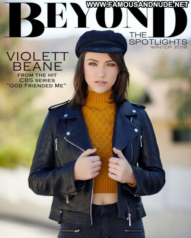 Violett Beane No Source Bar Celebrity Winter Posing Hot Beautiful
