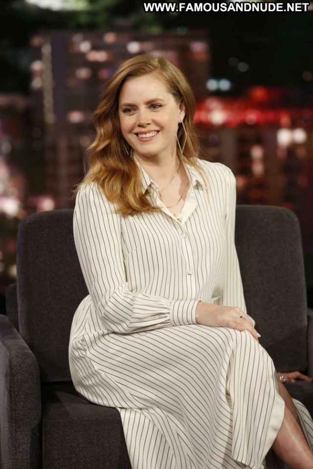 Amy Adams Jimmy Kimmel Live Paparazzi Celebrity Live Posing Hot Angel