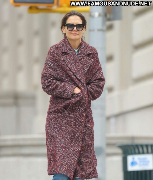 Katie Holmes New York New York Posing Hot Paparazzi Celebrity