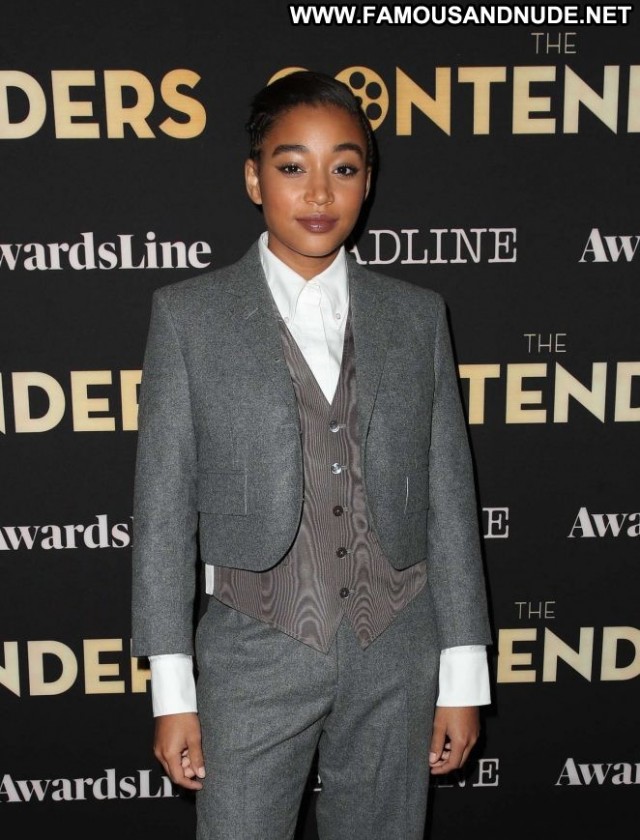 Amandla Stenberg Los Angeles Paparazzi Beautiful Posing Hot Angel