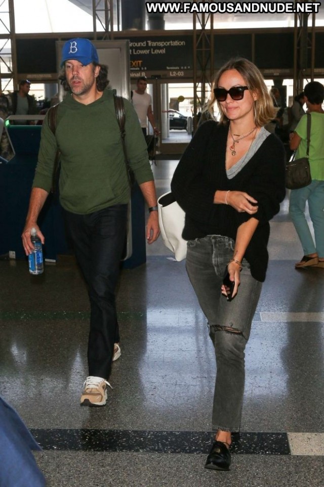 Olivia Wilde Lax Airport  Celebrity Lax Airport Wild Paparazzi