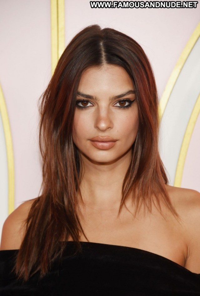 Emily Ratajkowski Emmy Awards  Beautiful Paparazzi Awards Babe Party