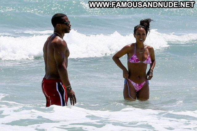 Karrueche Tran No Source Beach Babe Paparazzi Bikini Beautiful Posing