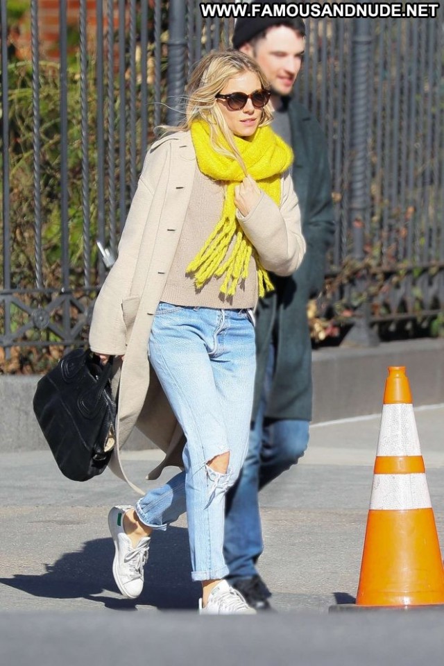 Sienna Miller New York Babe Beautiful Posing Hot New York Celebrity