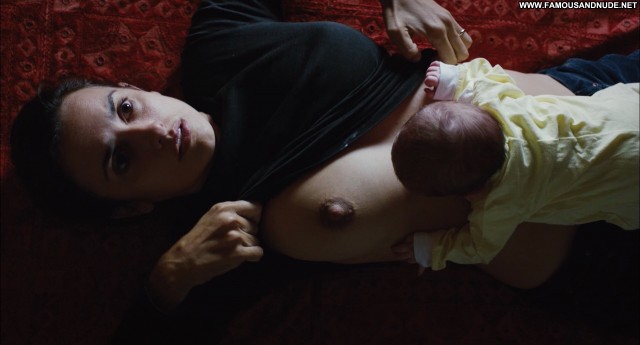 Penelope Cruz Twice Born Bed Sex Topless Celebrity Bra Shirt Breasts