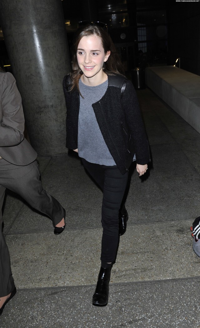 Emma Watson Lax Airport Candids Babe Beautiful High Resolution Posing
