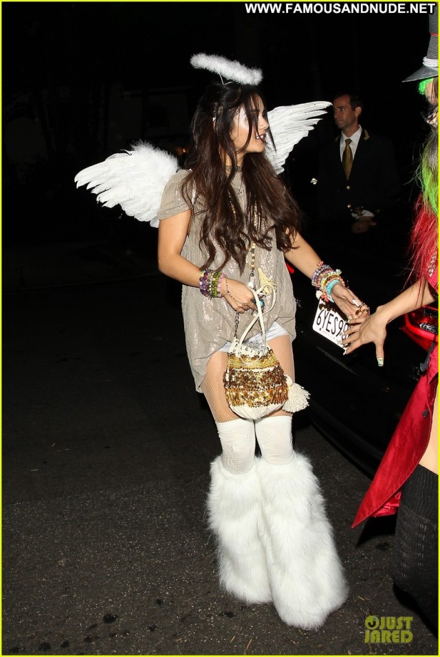 Vanessa Hudgens Halloween Party In Beverly Hills Halloween Posing Hot