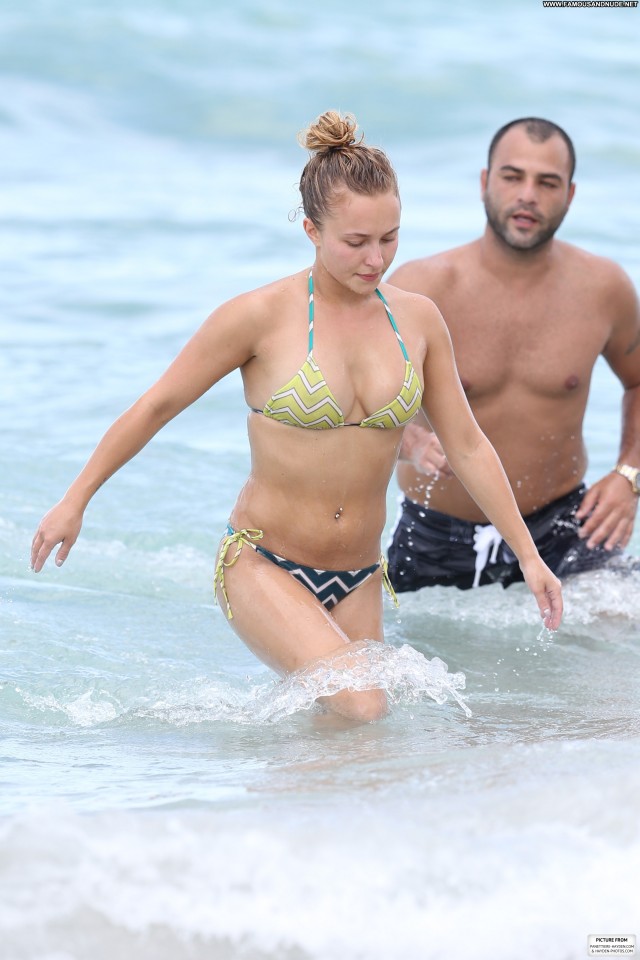 Alessandra Ambrosio Miami Beach Beach Posing Hot Malibu Bikini High