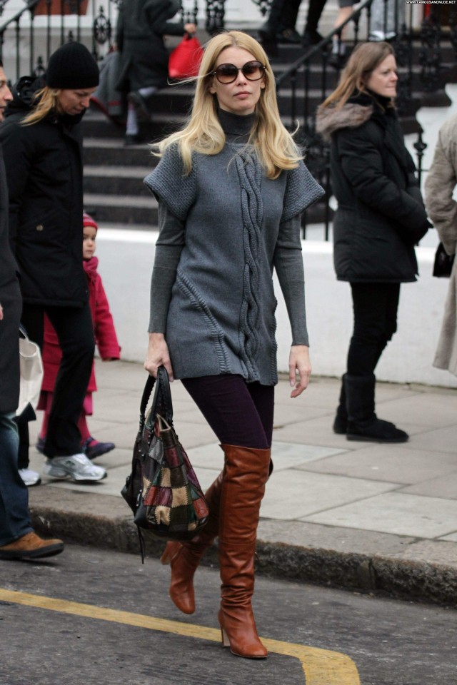 Claudia Schiffer No Source  Beautiful Babe Celebrity School London