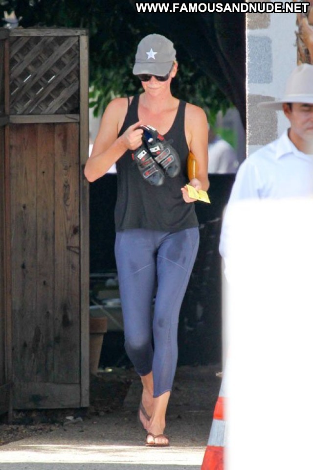 Charlize Theron West Hollywood Hollywood Posing Hot Babe Celebrity