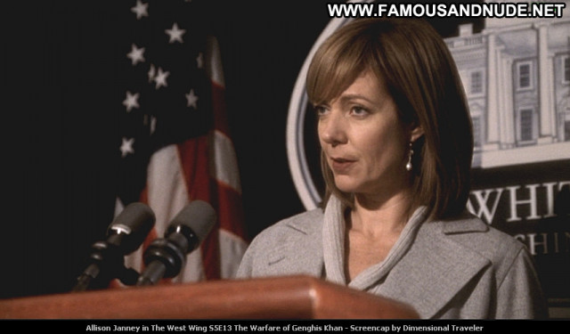 Allison Janney The West Wing Posing Hot Tv Series Celebrity Beautiful