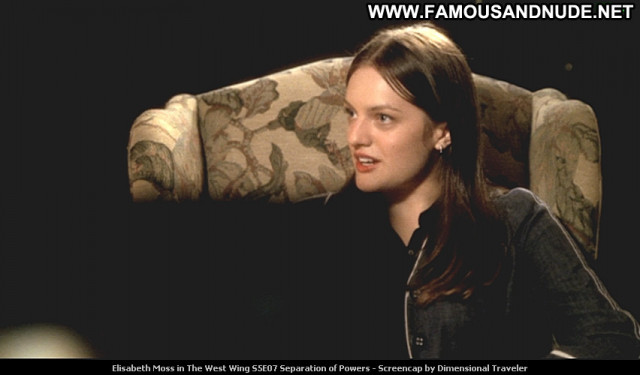 Elisabeth Moss The West Wing Posing Hot Celebrity Babe Tv Series