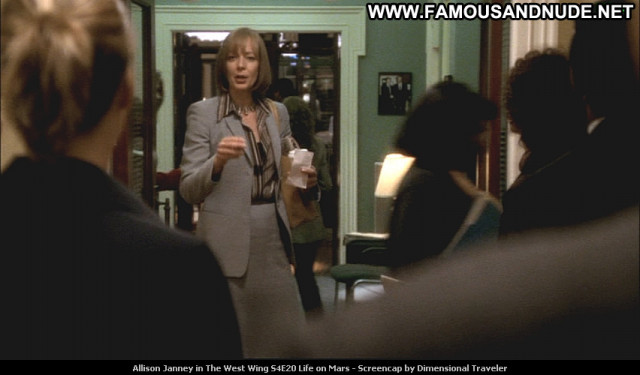 Allison Janney The West Wing Posing Hot Tv Series Celebrity Beautiful