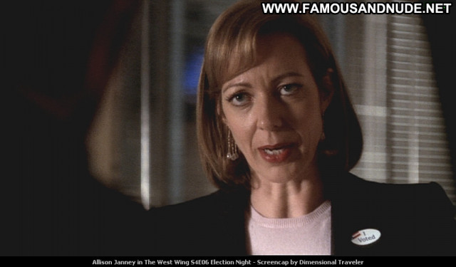 Allison Janney The West Wing Tv Series Posing Hot Celebrity Beautiful