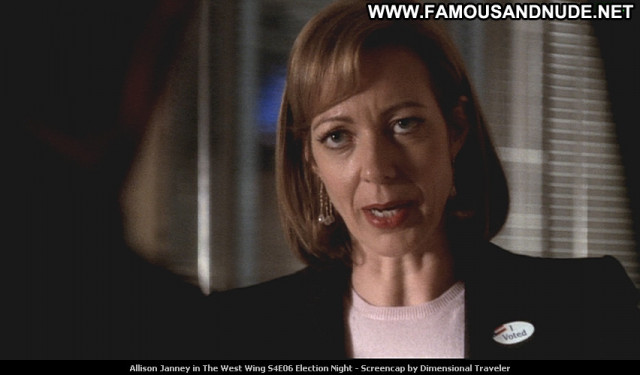 Allison Janney The West Wing Tv Series Posing Hot Celebrity Beautiful