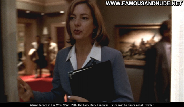 Allison Janney The West Wing Tv Series Beautiful Celebrity Posing Hot