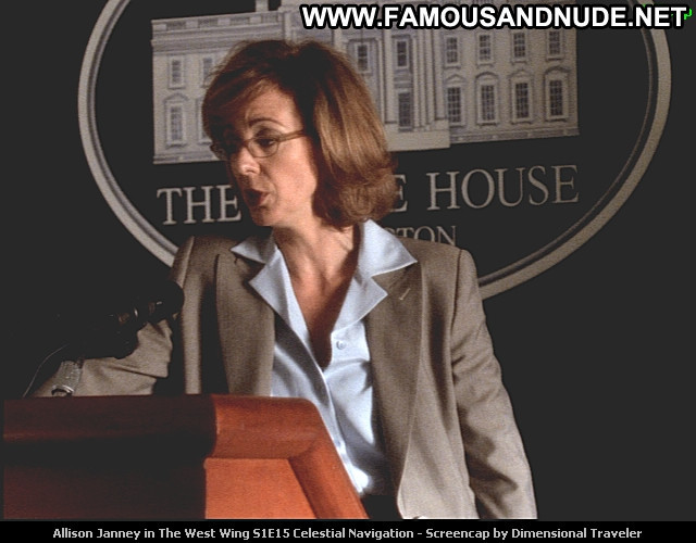 Allison Janney The West Wing Tv Series Babe Posing Hot Beautiful
