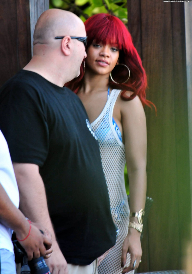 Rihanna No Source  Beautiful Bikini Celebrity High Resolution Posing