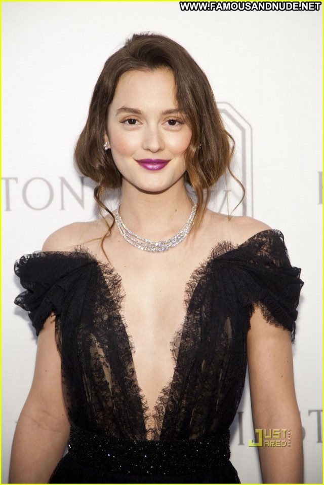 Leighton Meester No Source Usa Celebrity See Through Awards Actress