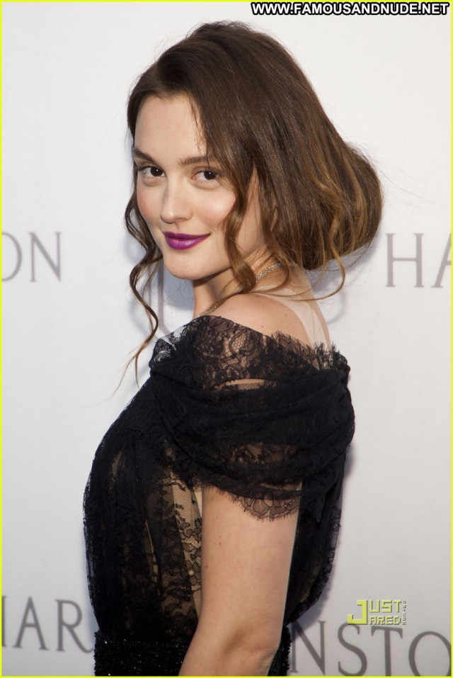 Leighton Meester No Source Celebrity See Through Awards Beautiful