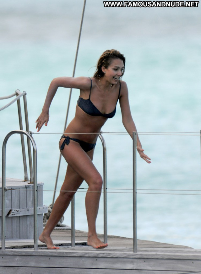Jessica Alba No Source Celebrity Usa Beautiful Posing Hot Babe Bikini