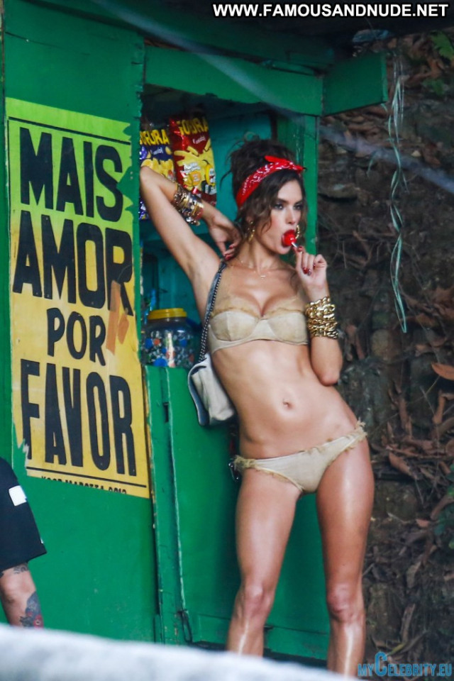 Alessandra Ambrosio No Source Posing Hot Babe Photoshoot Celebrity