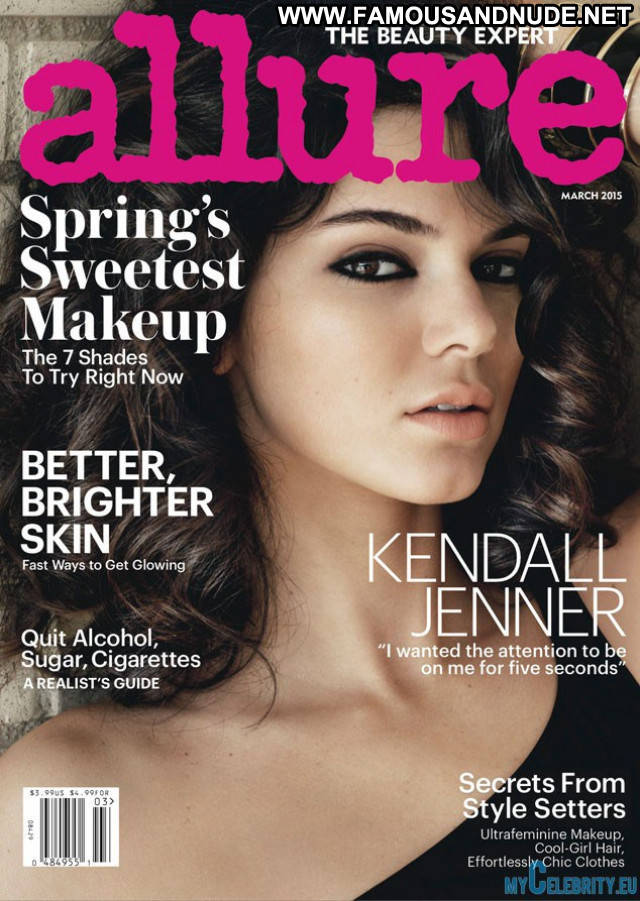 Kendall Jenner Allure Magazine Celebrity Posing Hot Photoshoot Babe