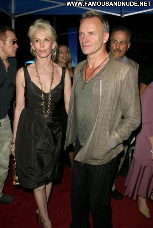 Trudie Styler Straight Beautiful Posing Hot Babe Celebrity Actress