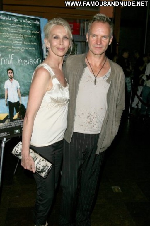 Trudie Styler Straight Beautiful Posing Hot Babe Celebrity Actress